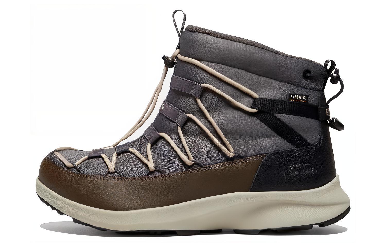 Buy KEEN Uneek Snk Chukka WP 運動休閒防水 耐磨保暖 高幫 戶外機能鞋 男款 灰黑