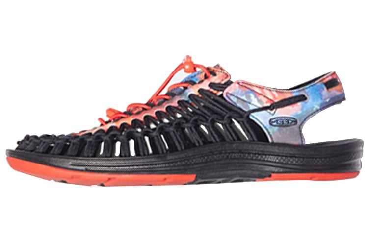 KEEN Uneek x Snk 'Black Red' 1024310