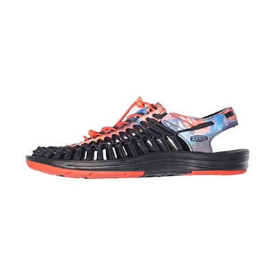 KEEN Uneek Snk 'Black Red'