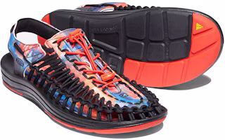 Shop KEEN Uneek x Snk 設計師聯名款 涼鞋 黑紅