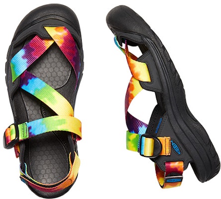 KEEN Zerraport 2 溯溪鞋 舒適戶外防滑休閒 多色扎染圖 運動涼鞋 男款 黑色 Shop KEEN Zerraport 2 溯溪鞋 舒適戶外防滑休閒 多色扎染圖 運動涼鞋 男款 黑色