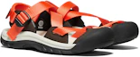 Lookbook KEEN Zerraport II系列 溯溪鞋 簡約舒適 戶外運動涼鞋 男款 橙色