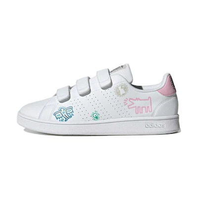adidas Keith Haring neo Advancourt Base 'White Blue Pink'