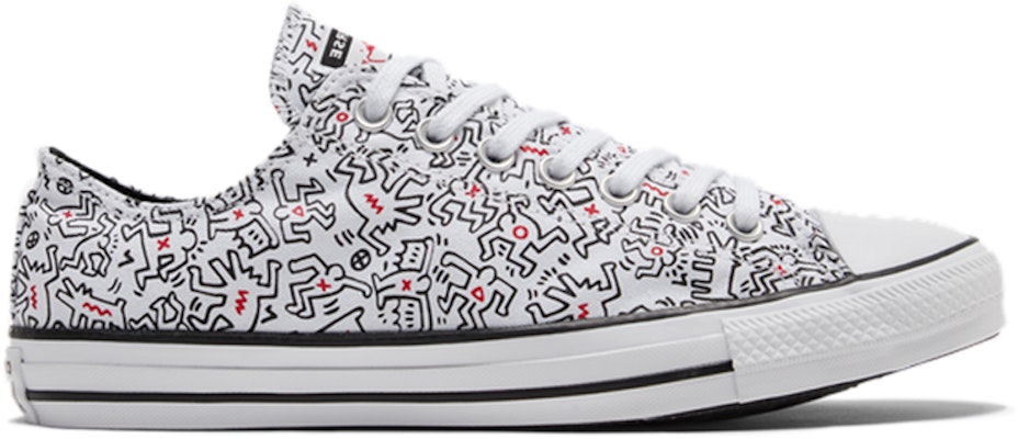 Keith Haring x Converse Chuck Taylor All Star低帮“跳舞人偶全印花” 171860C Order Keith Haring x Converse Chuck Taylor All Star低帮“跳舞人偶全印花” 171860C