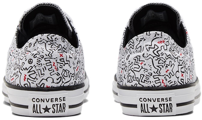 Keith Haring x Converse Chuck Taylor All Star低帮“跳舞人偶全印花” 171860C Shop Keith Haring x Converse Chuck Taylor All Star低帮“跳舞人偶全印花” 171860C