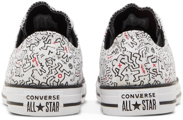 Keith Haring x Converse Chuck Taylor All Star Low 'Cetakan Figura Menari' 171860F Details for Keith Haring x Converse Chuck Taylor All Star Low 'Cetakan Figura Menari' 171860F