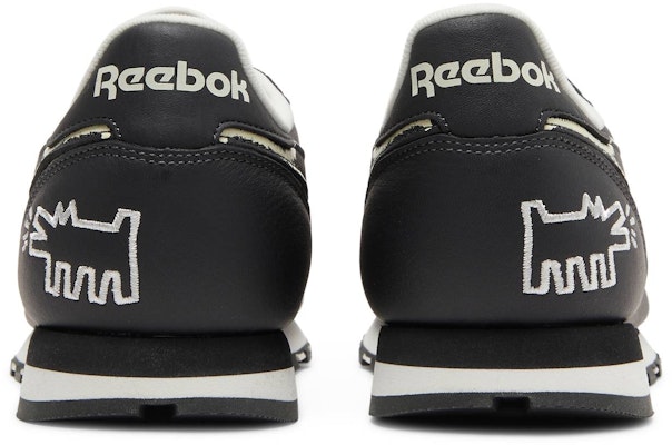 Keith Haring x Reebok Classic Leather 'Black' GZ1456 Details for Keith Haring x Reebok Classic Leather 'Black' GZ1456