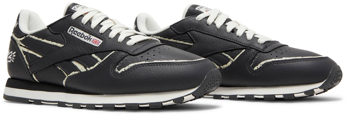 Keith Haring x Reebok Classic Leather 'Black' GZ1456 Cheap Keith Haring x Reebok Classic Leather 'Black' GZ1456