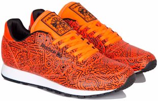 Keith Haring x Reebok Classic Leather Lux 'Neon Sign' V59361 Keith Haring x Reebok Classic Leather Lux 'Neon Sign' V59361