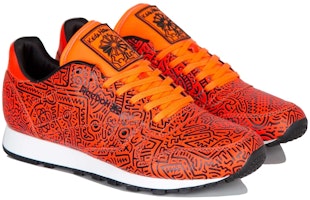 Keith Haring x Reebok Classic Leather Lux 'Neon Sign' V59361 Keith Haring x Reebok Classic Leather Lux 'Neon Sign' V59361