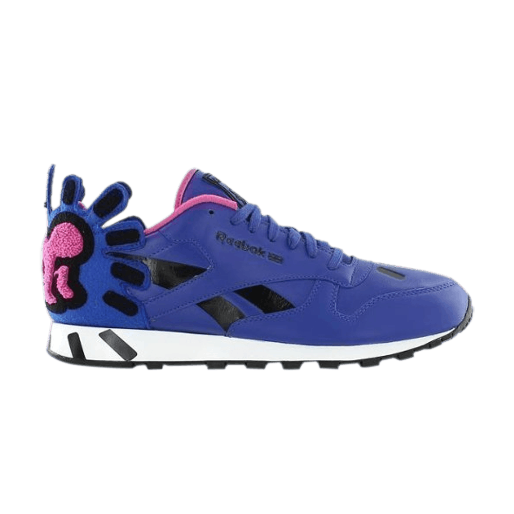 Keith Haring x Reebok Classic Leather Lux 'Vital Blue Pink' V44584