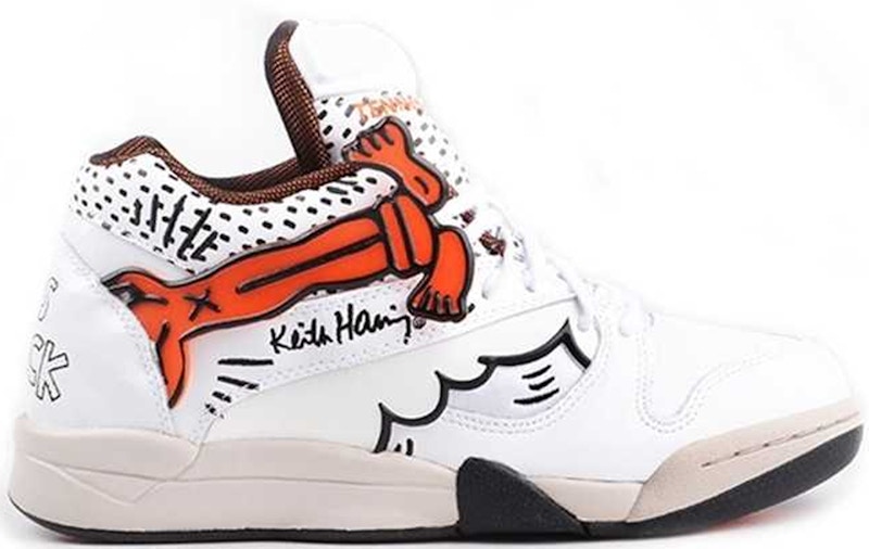Keith Haring x Reebok Court Victory Pump 'White' M40330