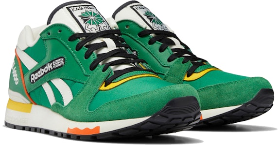 Keith Haring x Reebok GL 6000 'Estampado Perro y Humano en el Talón' GZ1460 Lookbook Keith Haring x Reebok GL 6000 'Estampado Perro y Humano en el Talón' GZ1460