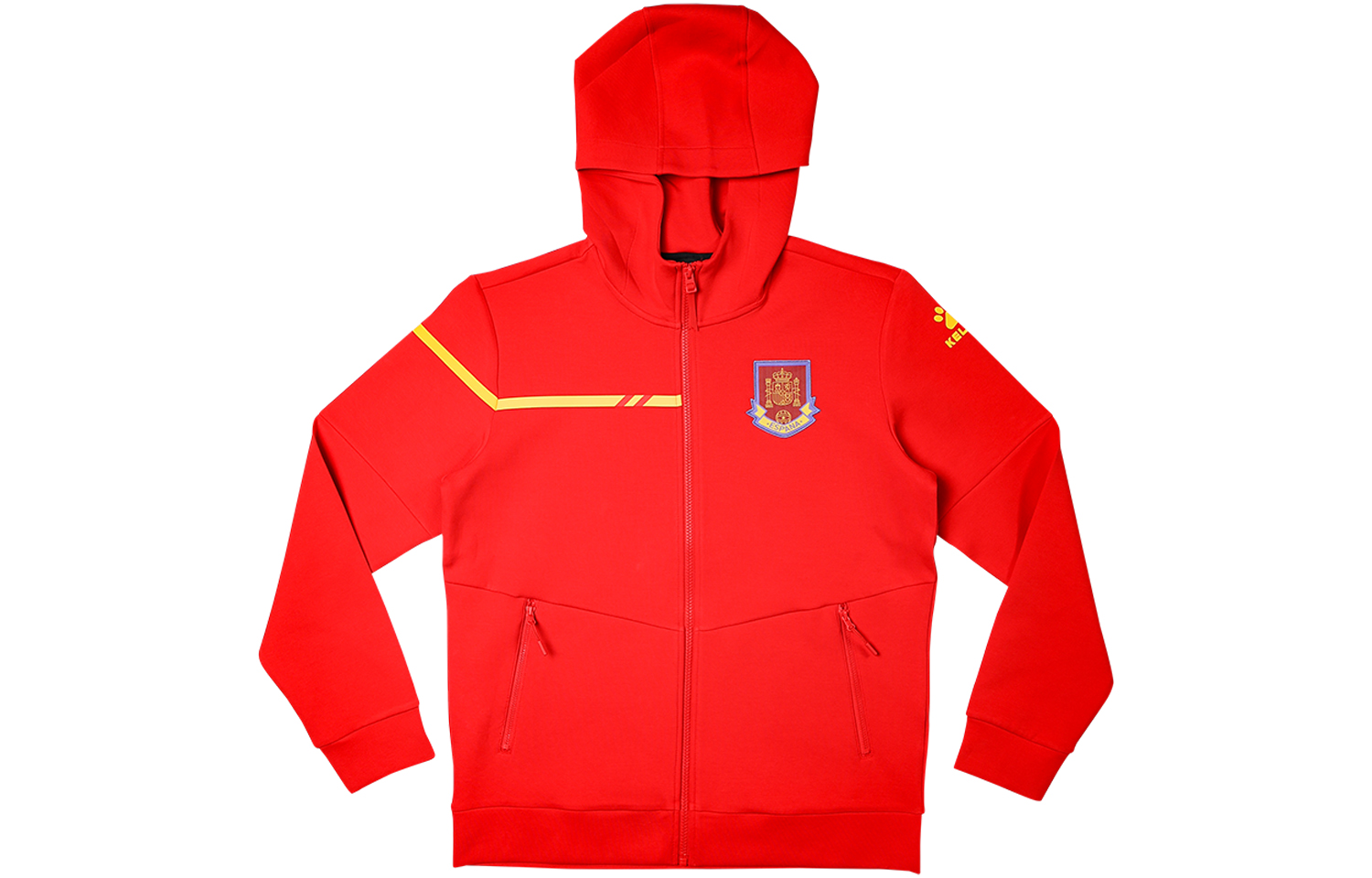 Kelme 2022 Spain World Cup Training Logo Jacket Unisex - Red 8261WT1044