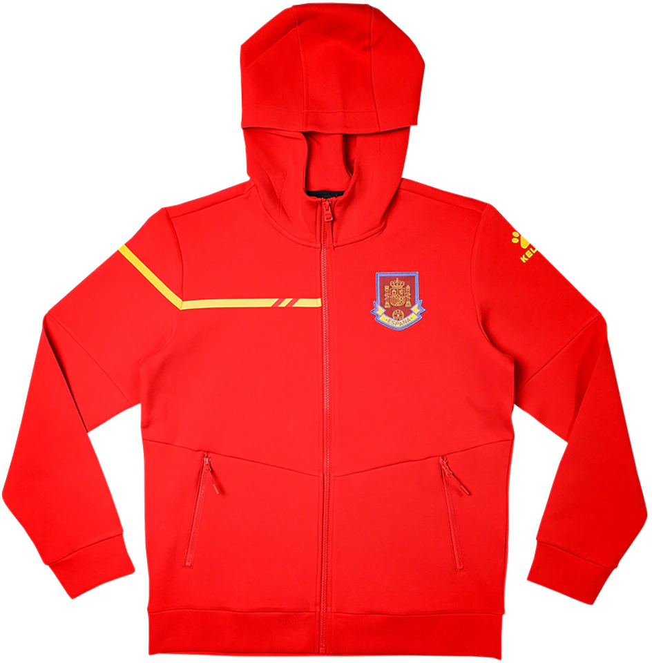 kelme-2022-spain-world-cup-training-logo-jacket-unisex-red-8261-wt-1044