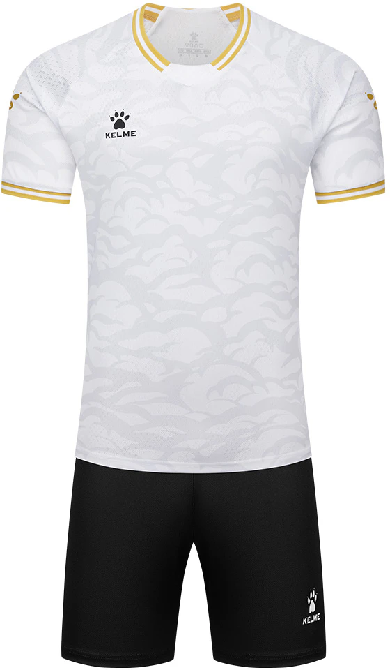 kelme-colorblock-logo-print-short-sleeve-tee-and-breathable-soccer-shorts-unisex-set-8451-zb-1253