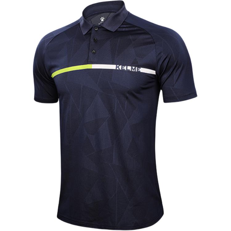 KELME Comfortable Breathable Short-Sleeve Polo Shirt 8153PL1005