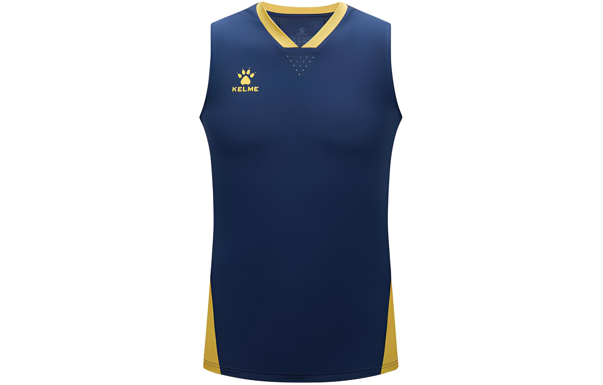 KELME Dragon Series Breathable V-Neck Sleeveless T-Shirt 8451BX1024