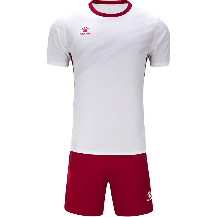 Kelme Logo Crewneck Breathable Soccer Jersey and Shorts Set 8251ZB1006
