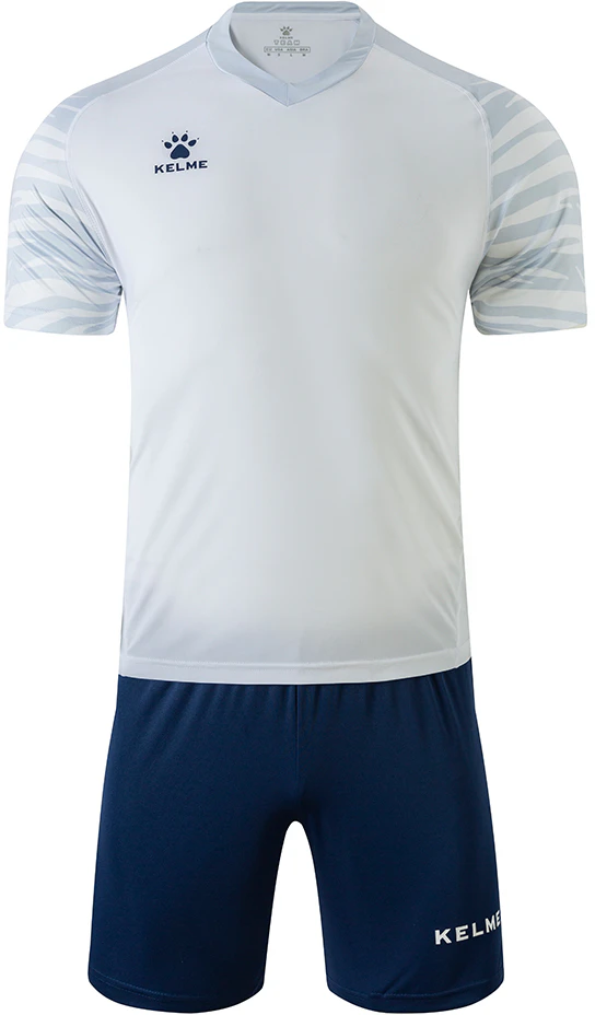 kelme-logo-print-v-neck-sports-training-set-breathable-unisex-soccer-outfit-3901583