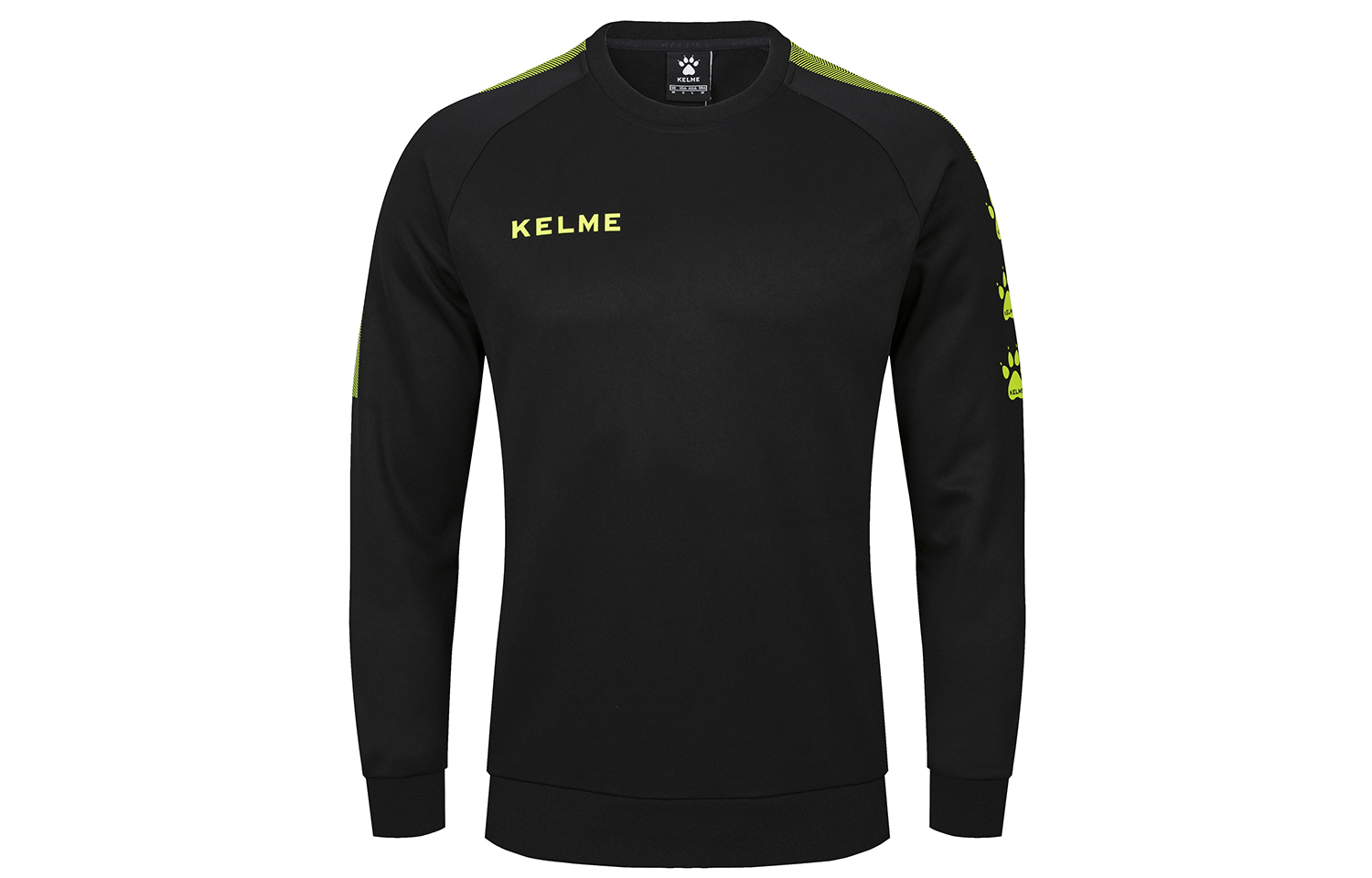 Kelme Minimalist Logo Pullover Knit Long Sleeve Football Training Sweatshirt Unisex 3891370
