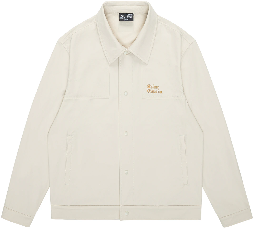 kelme-outdoor-embroidered-letter-oversized-workwear-jacket-unisex-6317-wt-1025