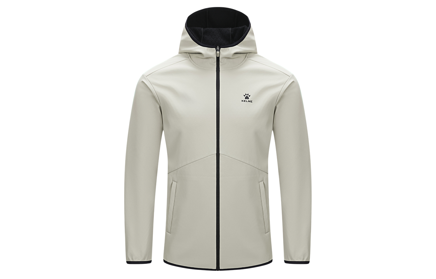 Kelme Shadow Shark Hooded Fleece Outdoor Jacket Unisex - Water & Wind Resistant 9347WT1007