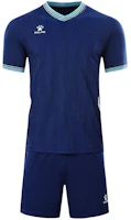 Kelme Soccer Set - Letter Print Short Sleeve Top & Mid-Waist Shorts 8351ZB1082 Kelme Soccer Set - Letter Print Short Sleeve Top & Mid-Waist Shorts 8351ZB1082