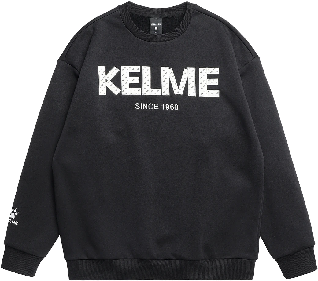 kelme-sports-logo-casual-knit-loose-fit-pullover-sweatshirt-unisex-tt-90301018