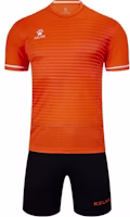 Kelme Striped Short-Sleeve Top & Mid-Waist Shorts Football Set Unisex 3801169 Kelme Striped Short-Sleeve Top & Mid-Waist Shorts Football Set Unisex 3801169
