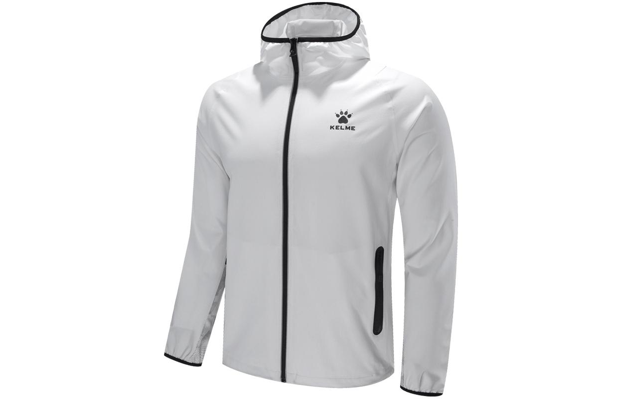 Kelme Training Series Hooded Zip Long Sleeve Jacket 3881203