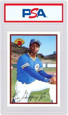 Ken Griffey Jr. 1989 Bowman Rookie #220 Buy Ken Griffey Jr. 1989 Bowman Rookie #220