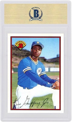 Ken Griffey Jr. 1989 Bowman Rookie #220 Order Ken Griffey Jr. 1989 Bowman Rookie #220
