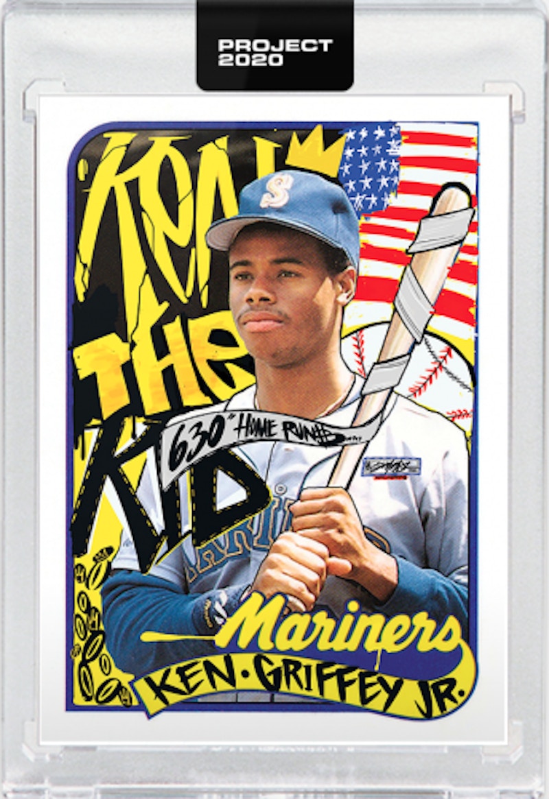 Ken Griffey Jr. 1989 Topps Project 2020 King Saladeen  /2504 #6