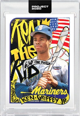 Ken Griffey Jr. 1989 Topps Project 2020 King Saladeen /2504 #6 Buy Ken Griffey Jr. 1989 Topps Project 2020 King Saladeen /2504 #6