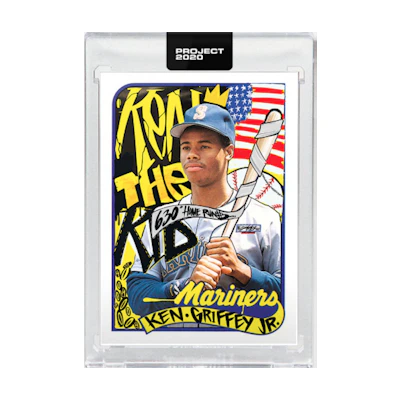 Ken Griffey Jr. 1989 Topps Project 2020 King Saladeen /2504 #6