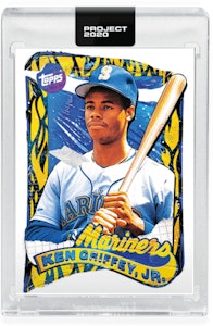Ken Griffey Jr. 1989 Topps Project 2020 Tyson Beck /3707 #25 Buy Ken Griffey Jr. 1989 Topps Project 2020 Tyson Beck /3707 #25