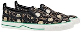 Lookbook Ken Scott x Gucci Tennis 1977 'Black Monogram' Hitam Monogram Kasut. 645277-2LM30-1295