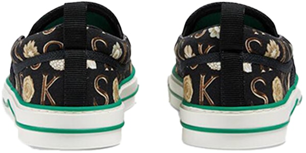 GUCCI 古馳 Tennis 1977系列 藝術家Ken Scott印花板鞋 黑色 Purchase GUCCI 古馳 Tennis 1977系列 藝術家Ken Scott印花板鞋 黑色
