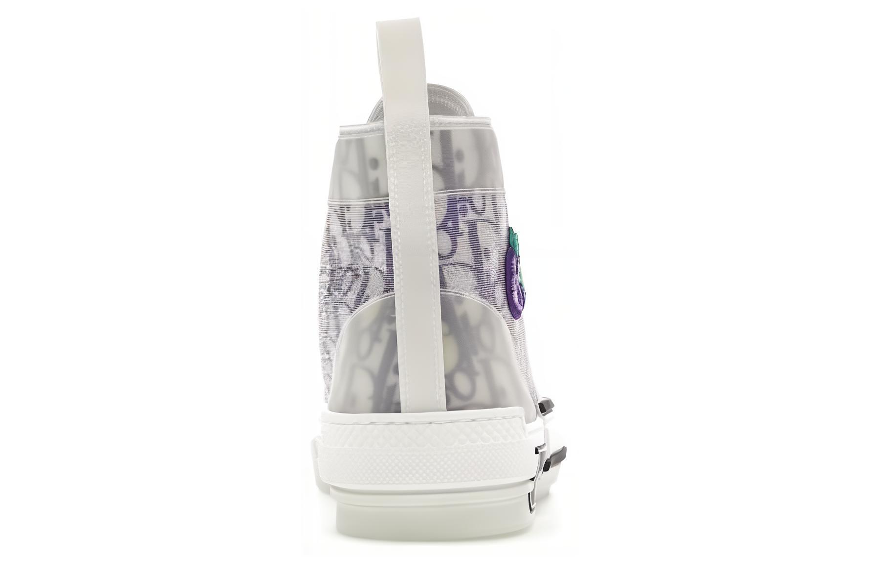 Shop 肯尼·沙夫 x 迪奧 B23 高幫「刺繡徽章迪奧標誌」 3SH118ZKY_H065