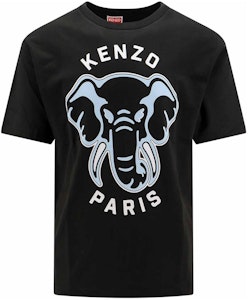 KENZO Camiseta Negra Ajustada con Estampado Animal y Letras FE55TS1894S-G99J Buy KENZO Camiseta Negra Ajustada con Estampado Animal y Letras FE55TS1894S-G99J