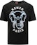 Order KENZO Camiseta Negra Ajustada con Estampado Animal y Letras FE55TS1894S-G99J