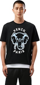 KENZO Camiseta Negra Ajustada con Estampado Animal y Letras FE55TS1894S-G99J Details for KENZO Camiseta Negra Ajustada con Estampado Animal y Letras FE55TS1894S-G99J