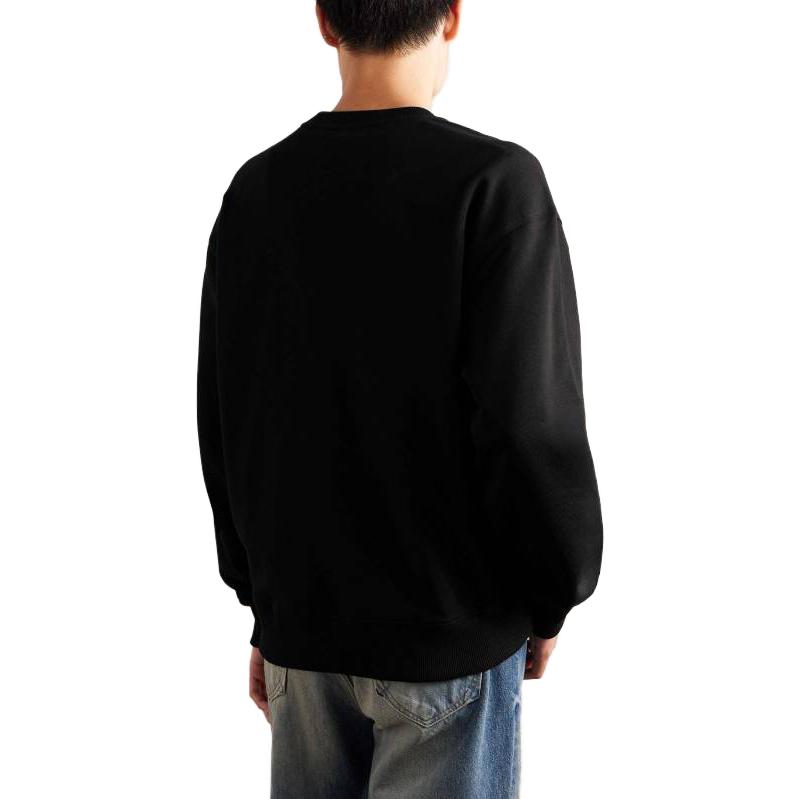 Lookbook KENZO 黑色棉质刺绣标志贴饰卫衣 1647597313253417