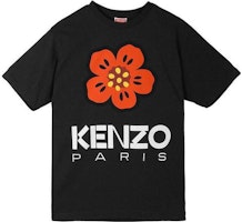 KENZO Black Crew Neck Logo Print Short Sleeve T-Shirt. 5TS4454-SO KENZO Black Crew Neck Logo Print Short Sleeve T-Shirt. 5TS4454-SO
