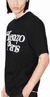 Cheap KENZO Black Crew Neck T-Shirt with Letter Print Design. FE55TS1914SY-99J