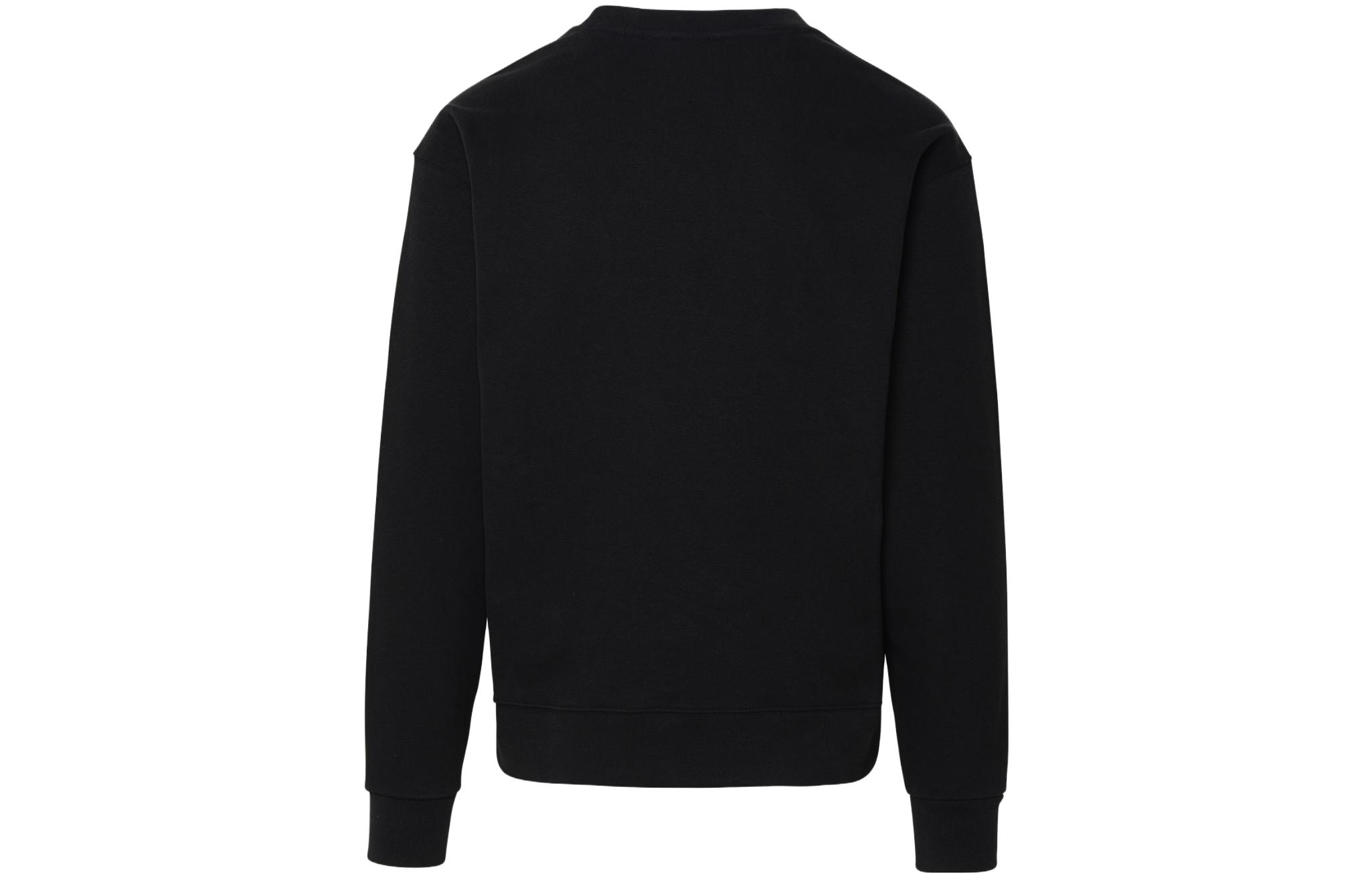 Lookbook KENZO Sudadera Negra Cuello Redondo con Letras Bordadas. FD65SW0114ME-99J