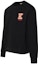 Shop KENZO Sudadera Negra Cuello Redondo con Letras Bordadas. FD65SW0114ME-99J