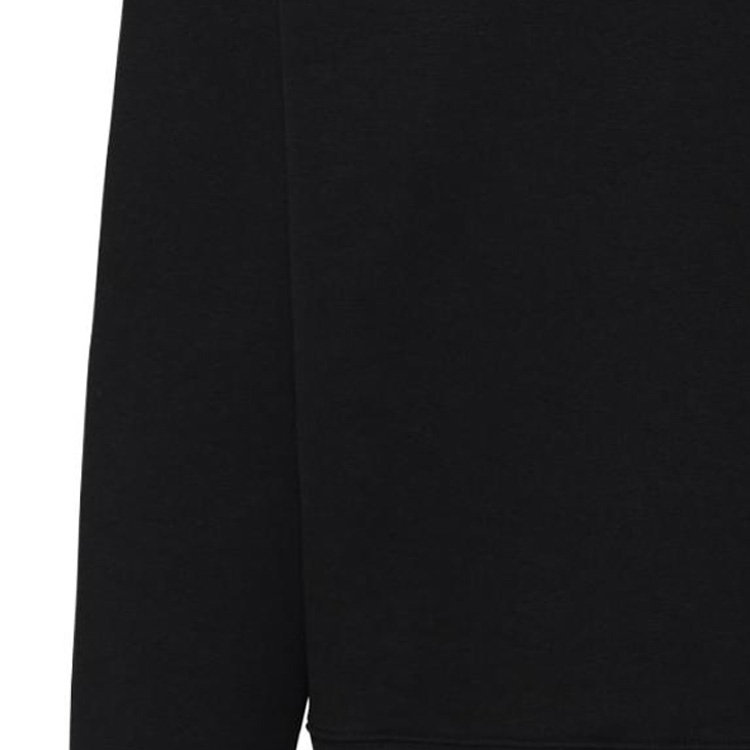 Sizing KENZO Sudadera Negra Cuello Redondo con Letras Bordadas. FD65SW0114ME-99J