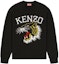 Order KENZO 黑色動物刺繡圓領長袖上衣 FD65SW0494MF-99J